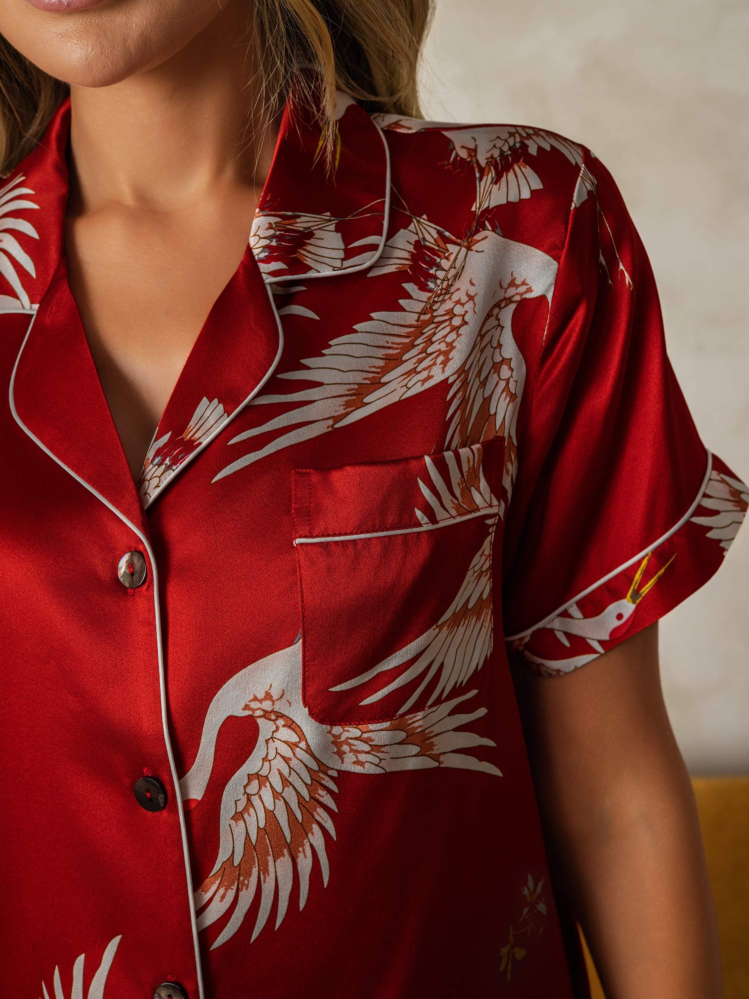 Heather | Two-Tone Pyjama Set