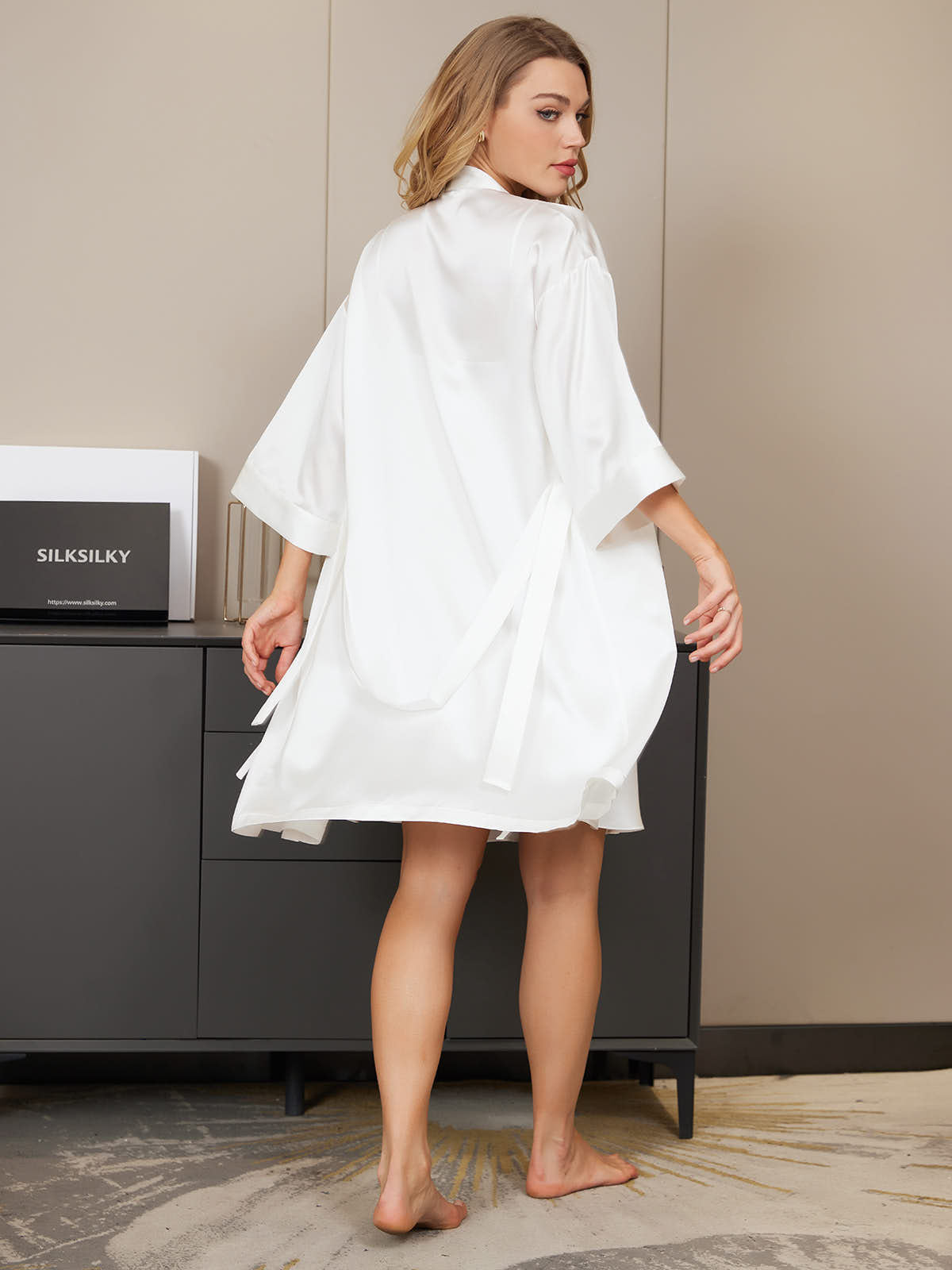 Bianca | Luxe Kimono Robe