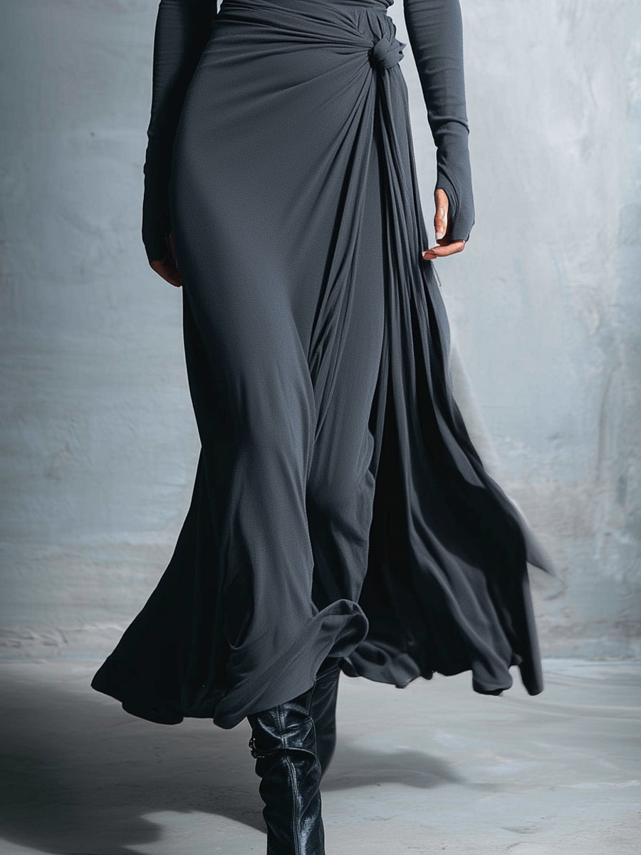 Layla | Gray Exquisite Stretch Blended
