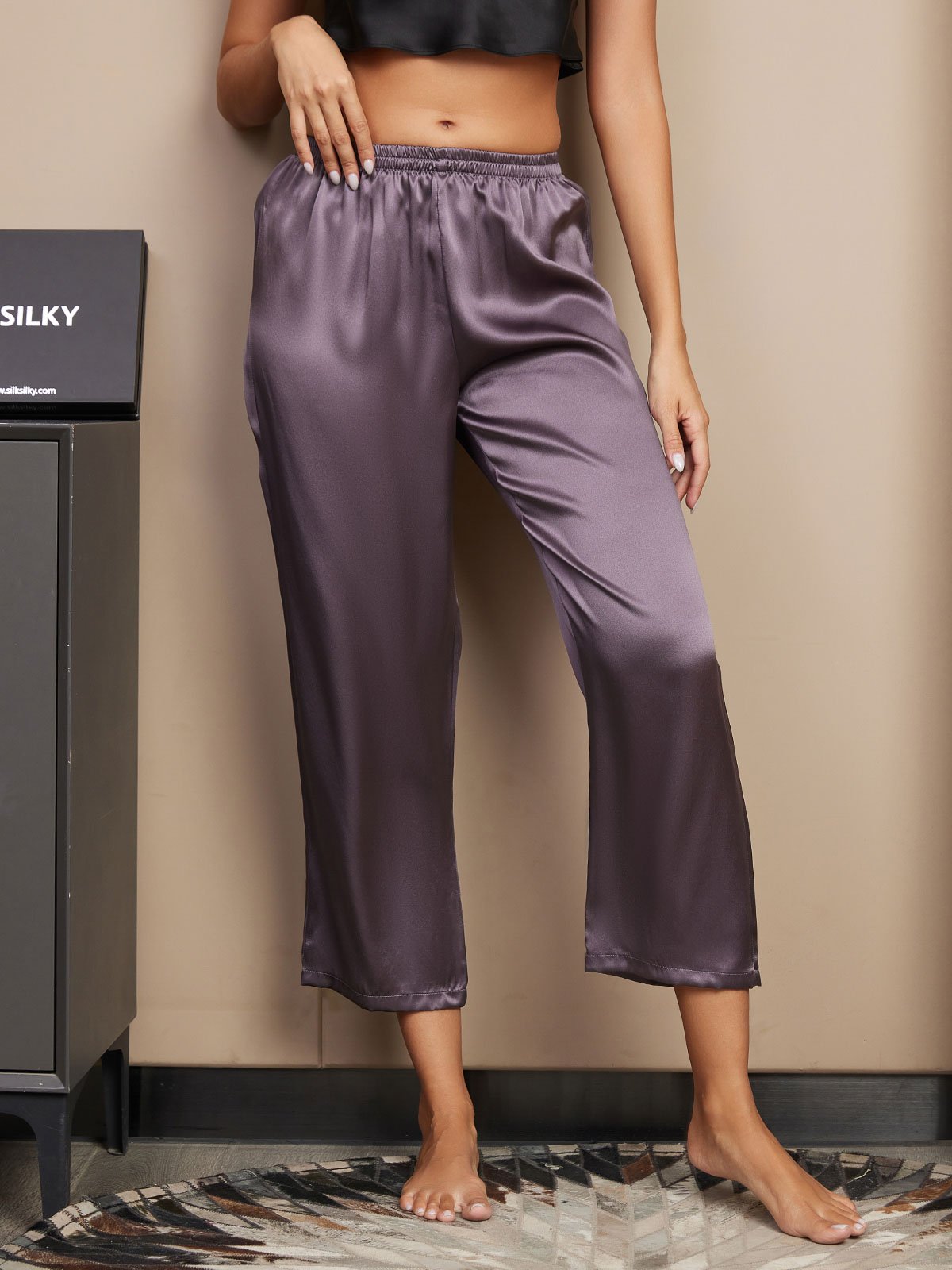 Aurora | Silk Sleep Trousers