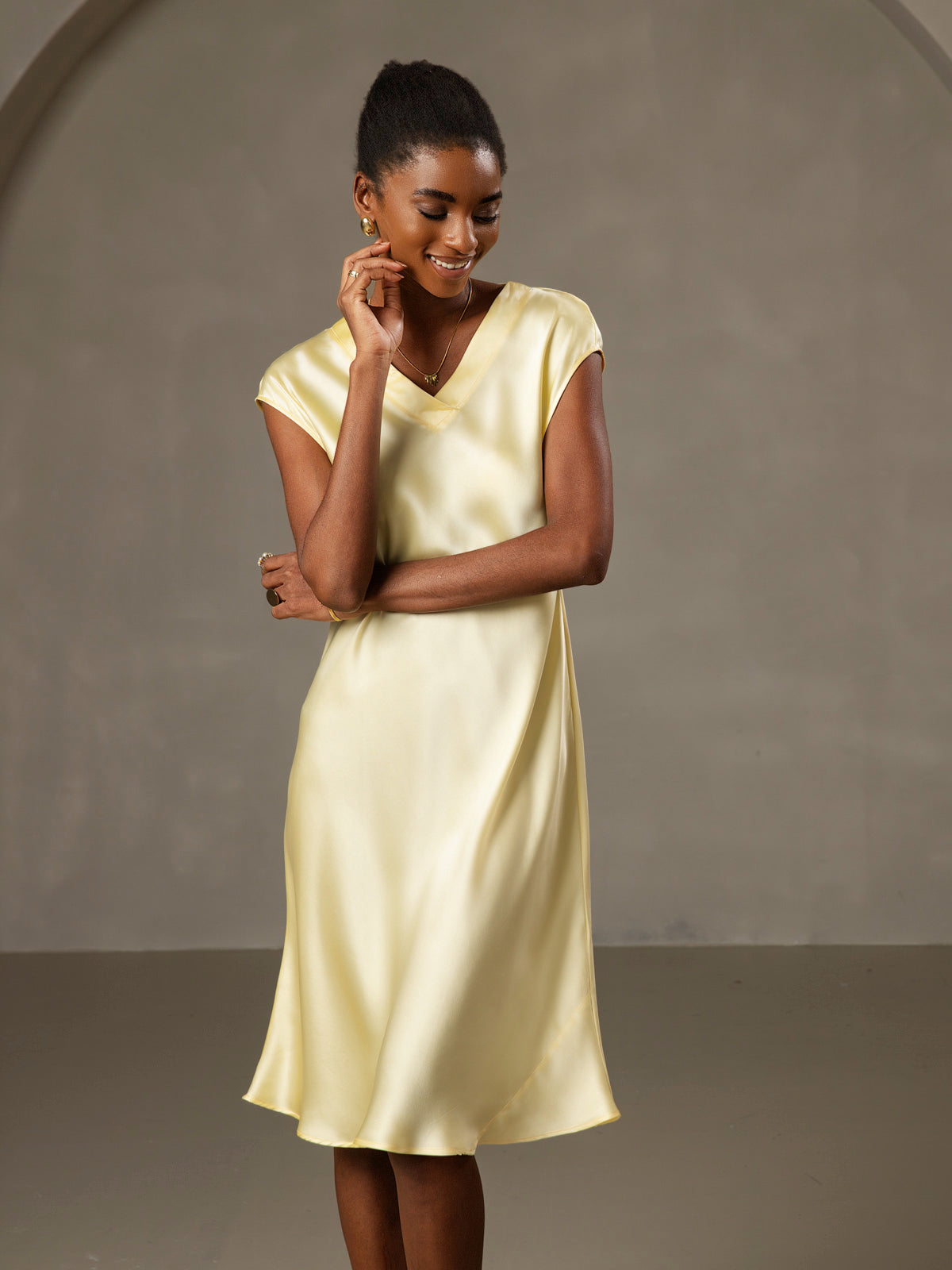 Agatha | Cap Sleeve Nightgown