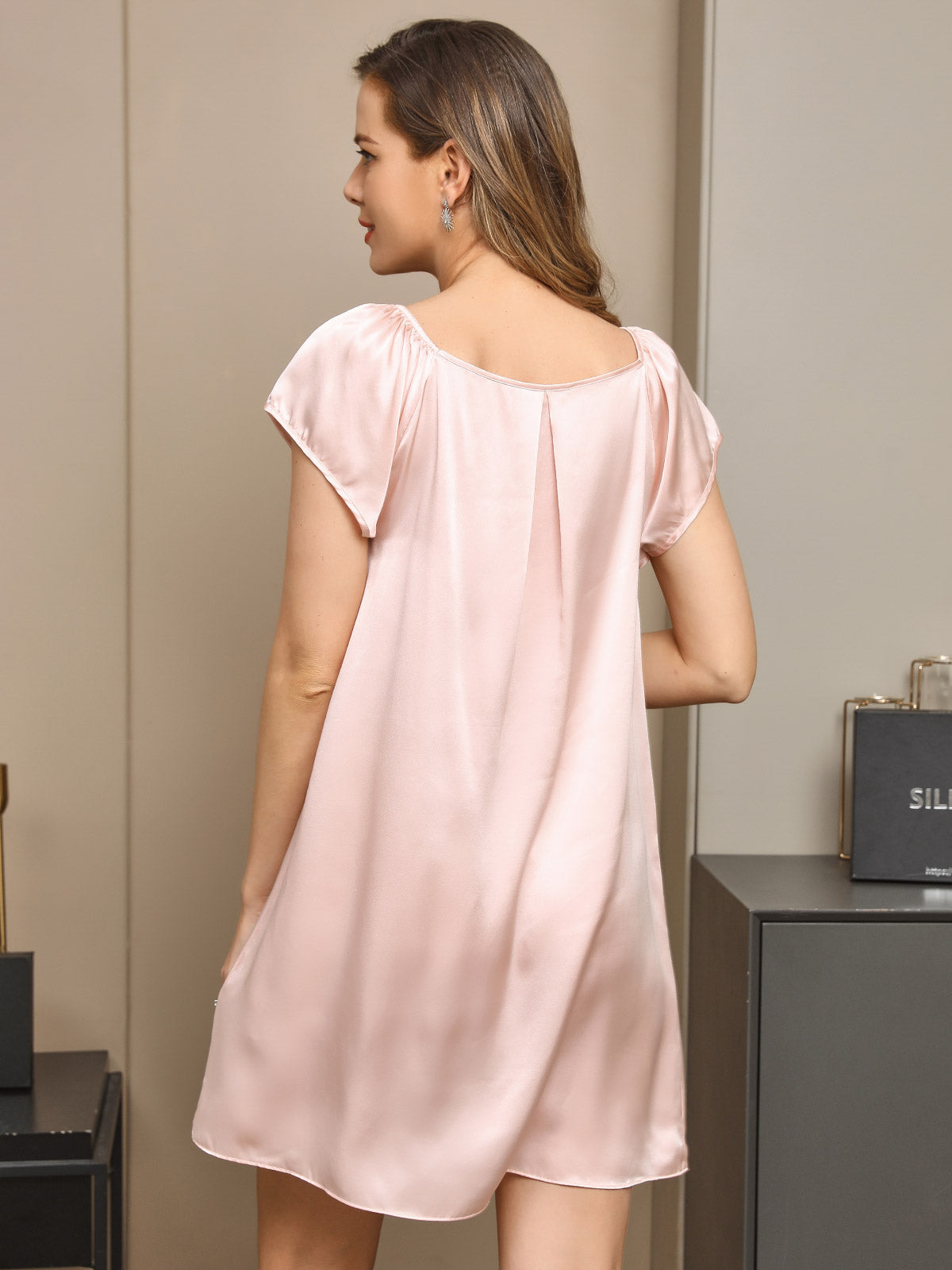 Bonnie | Refined Silk Nightgown