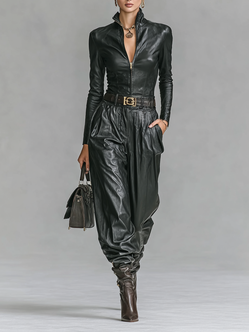 Skye | Fashion PU Leather Slim