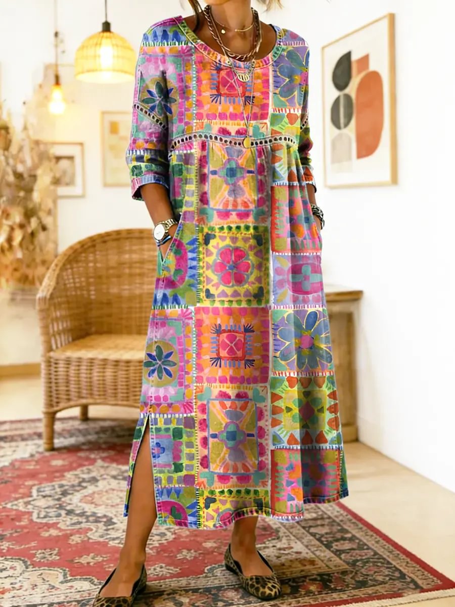 Janice | Printed Tribal Dresses