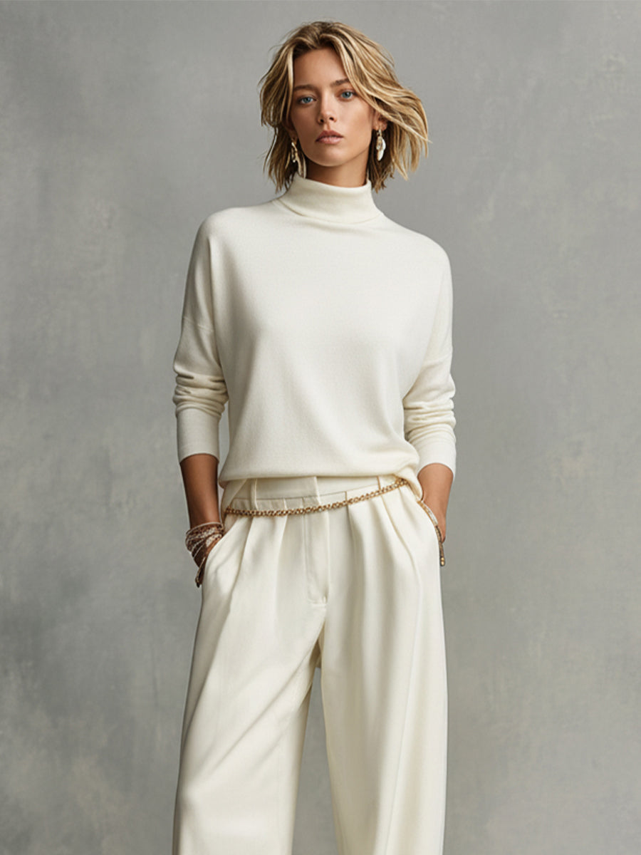 Sara | Cream Soft Knit Chic