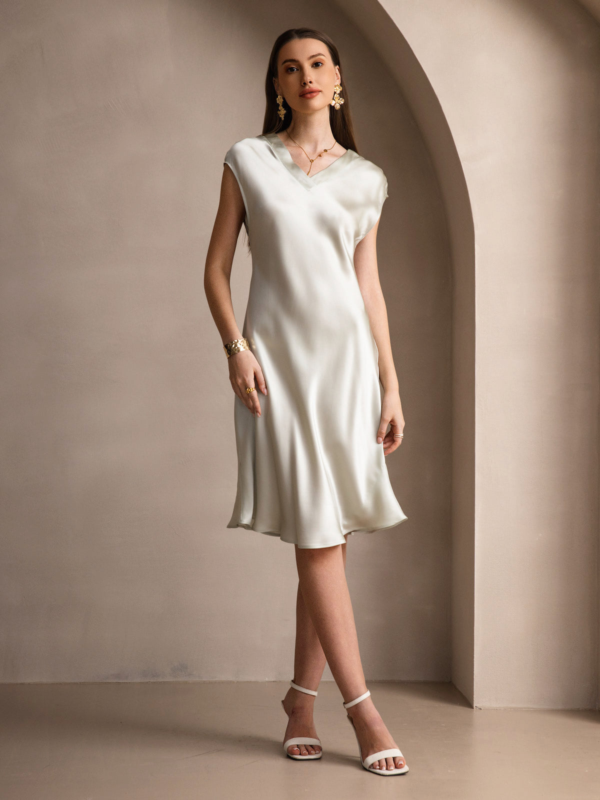 Agatha | Cap Sleeve Nightgown