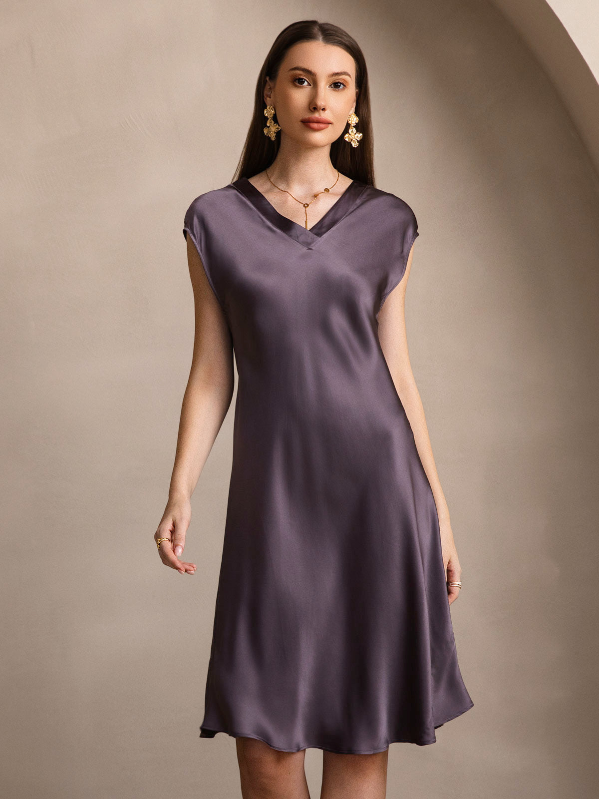 Agatha | Cap Sleeve Nightgown