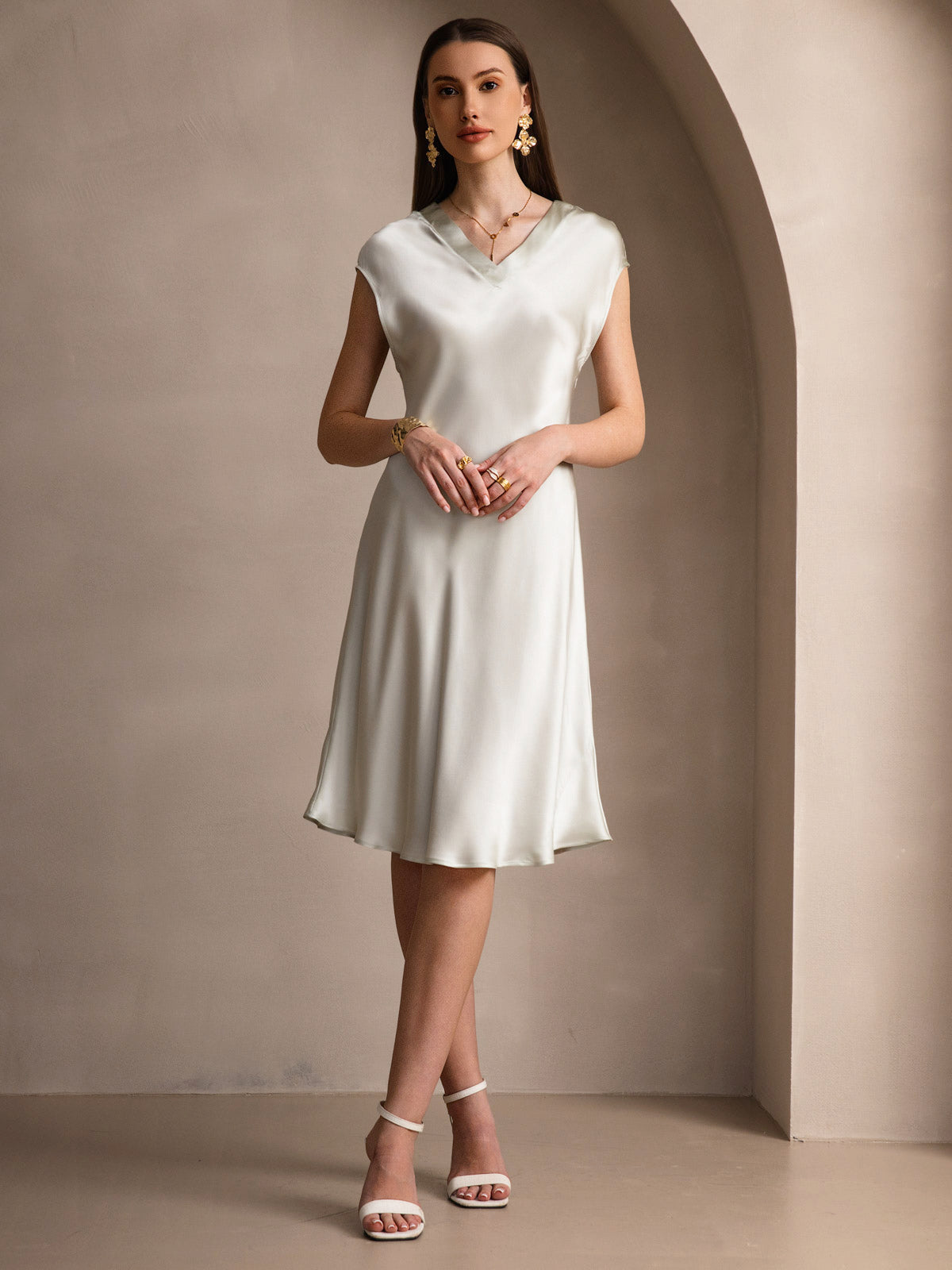 Agatha | Cap Sleeve Nightgown