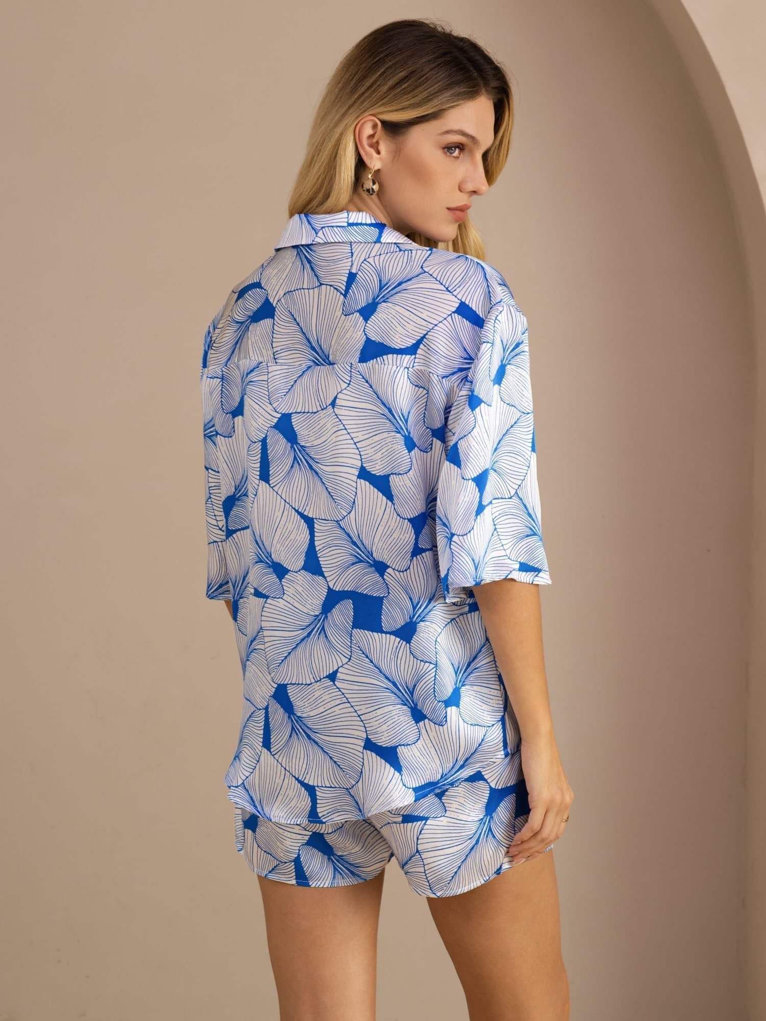 Hazel | Contrast Pyjama Set