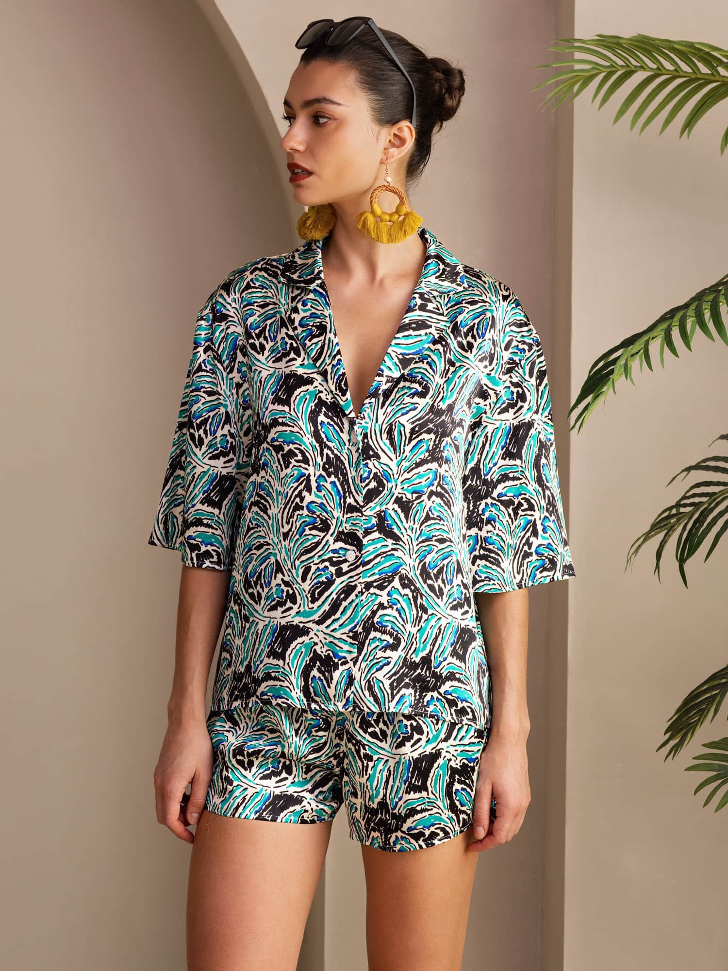 Hannah | Lace-Edged Pyjama Set