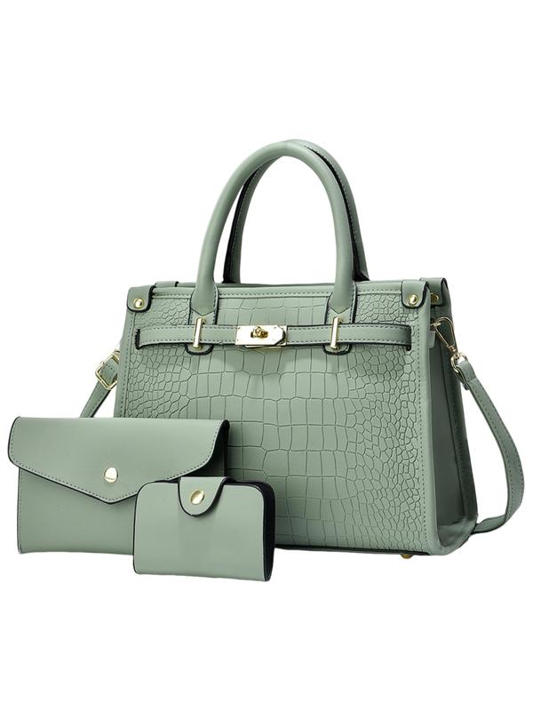 Alenor | Croc Embossed Crossbody Bag