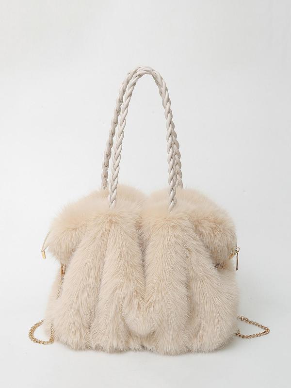 Charlotte | Velvet Tote Bag