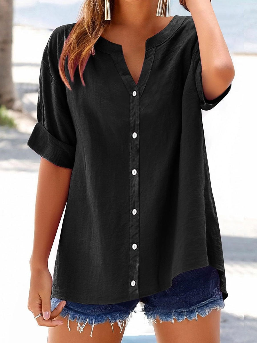 Darcie | V Neck Blouse