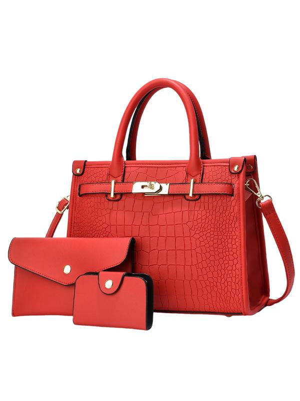 Alenor | Croc Embossed Crossbody Bag