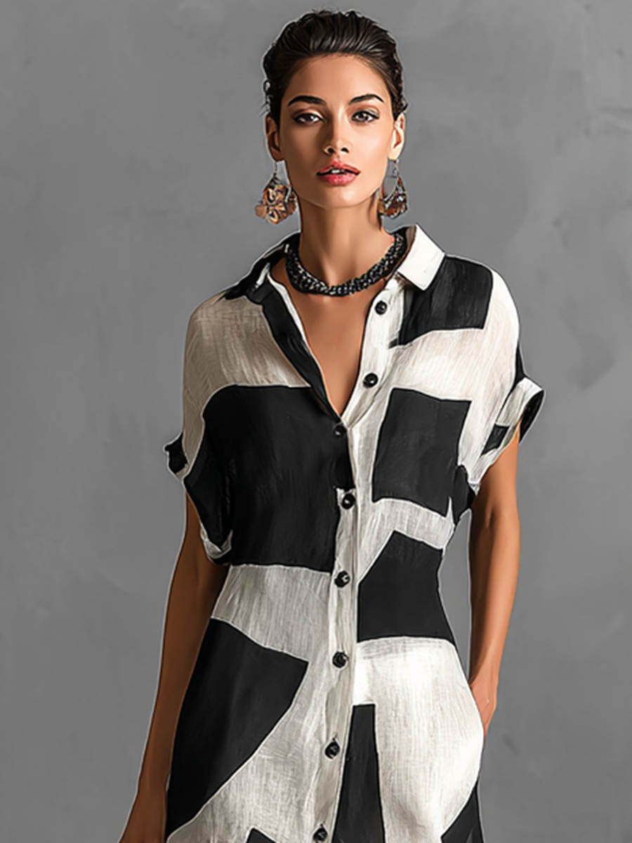 Anita | Cotton Linen Blend Irregular