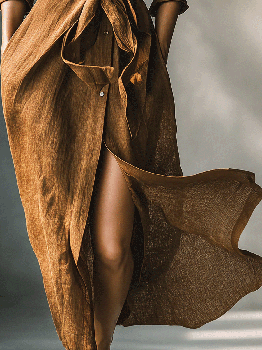 Willow | Vintage Brown Blend Shirt