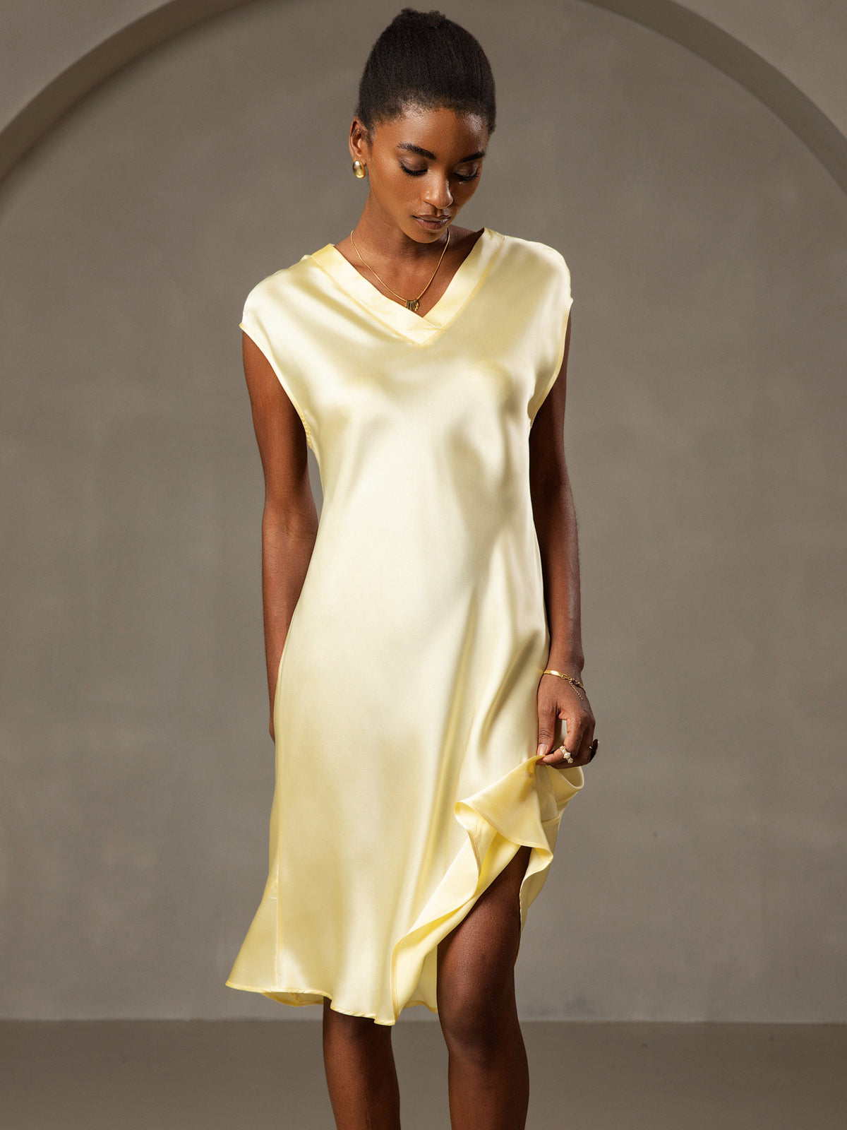 Agatha | Cap Sleeve Nightgown