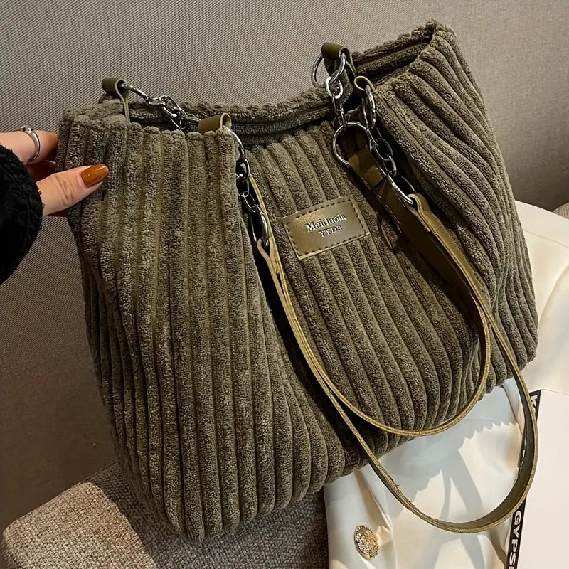 Orna | Corduroy Tote Bag