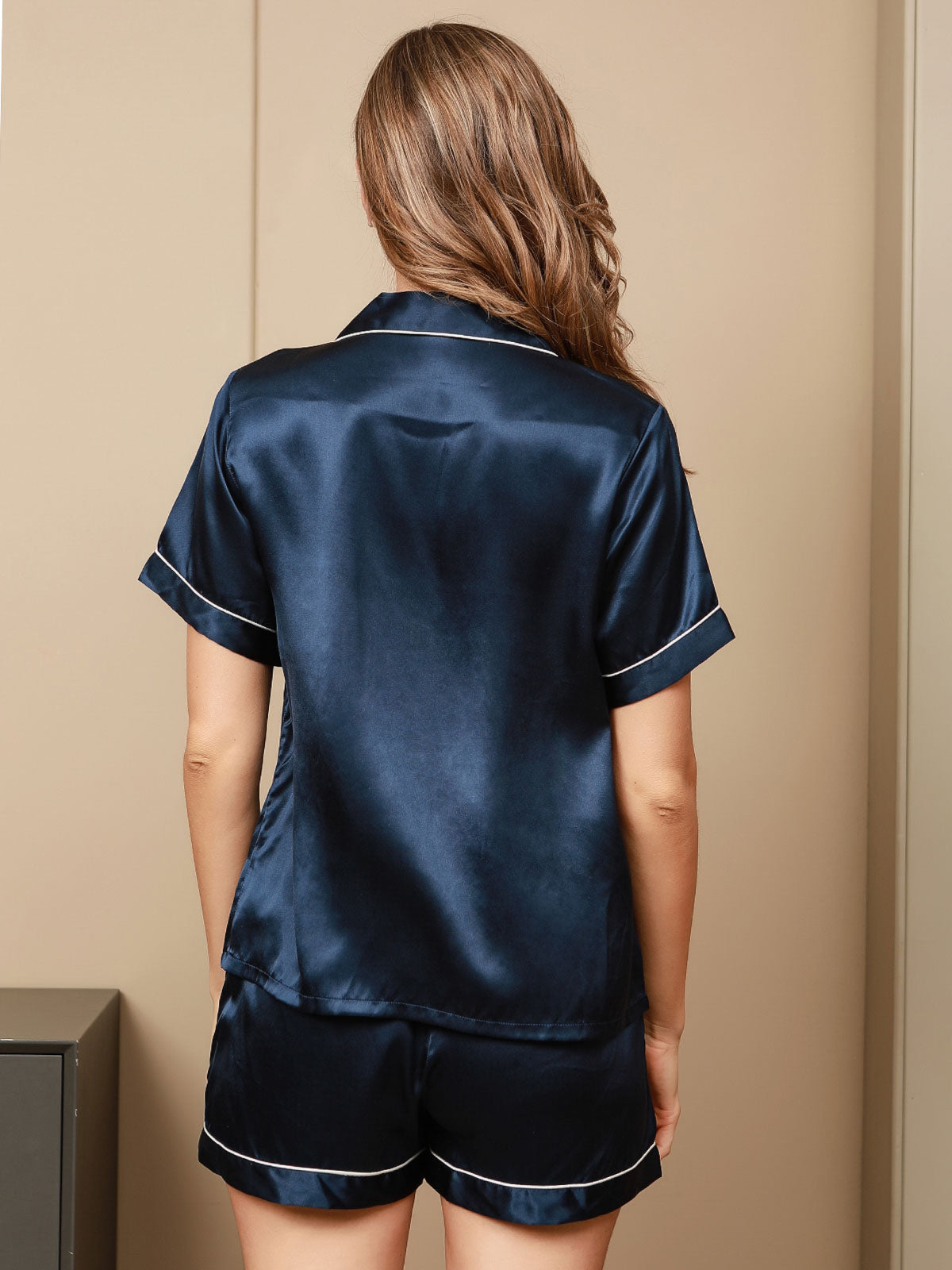 Gina | Draped Pyjama Set