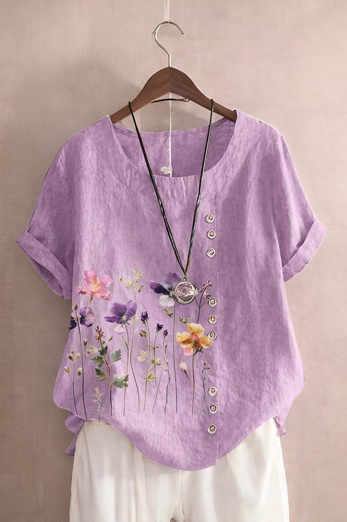 Fern | Blouse Floral Graphic Stylish
