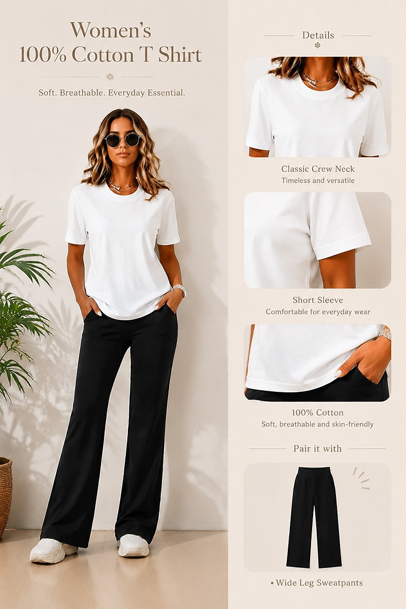 Zara | Crew Neck Tee