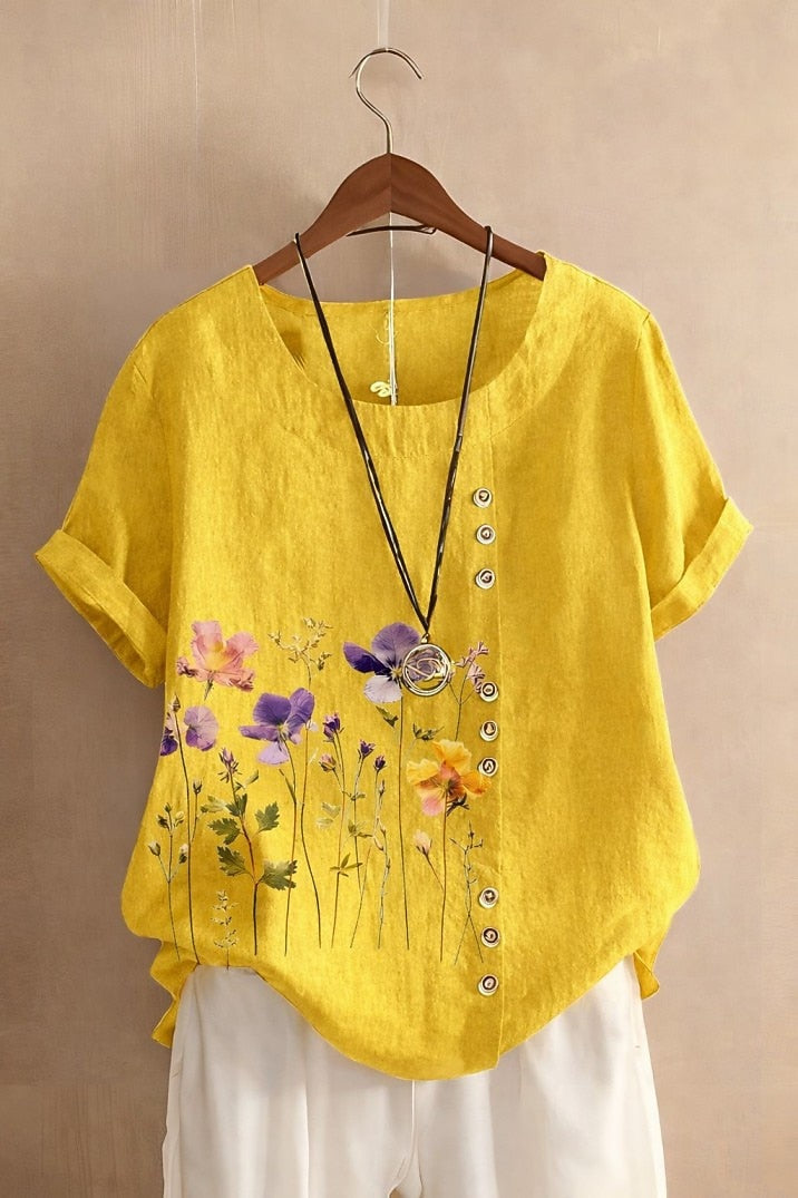 Fern | Blouse Floral Graphic Stylish