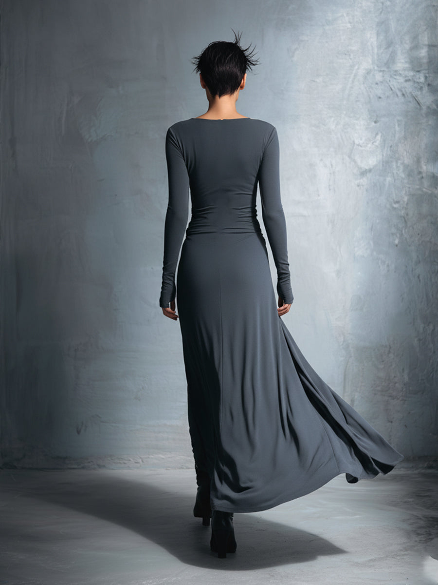 Layla | Gray Exquisite Stretch Blended