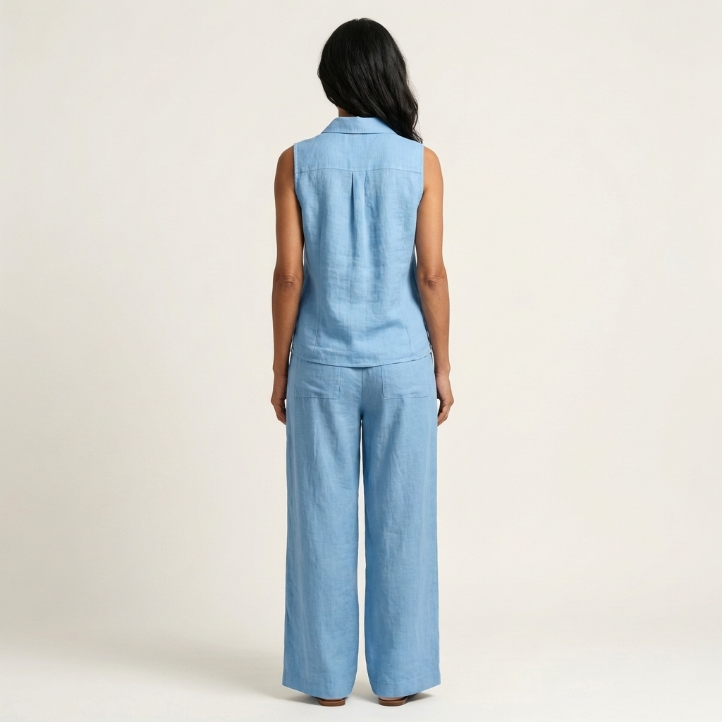 Twiila™ | Wrap-Top & Wide-Leg Set