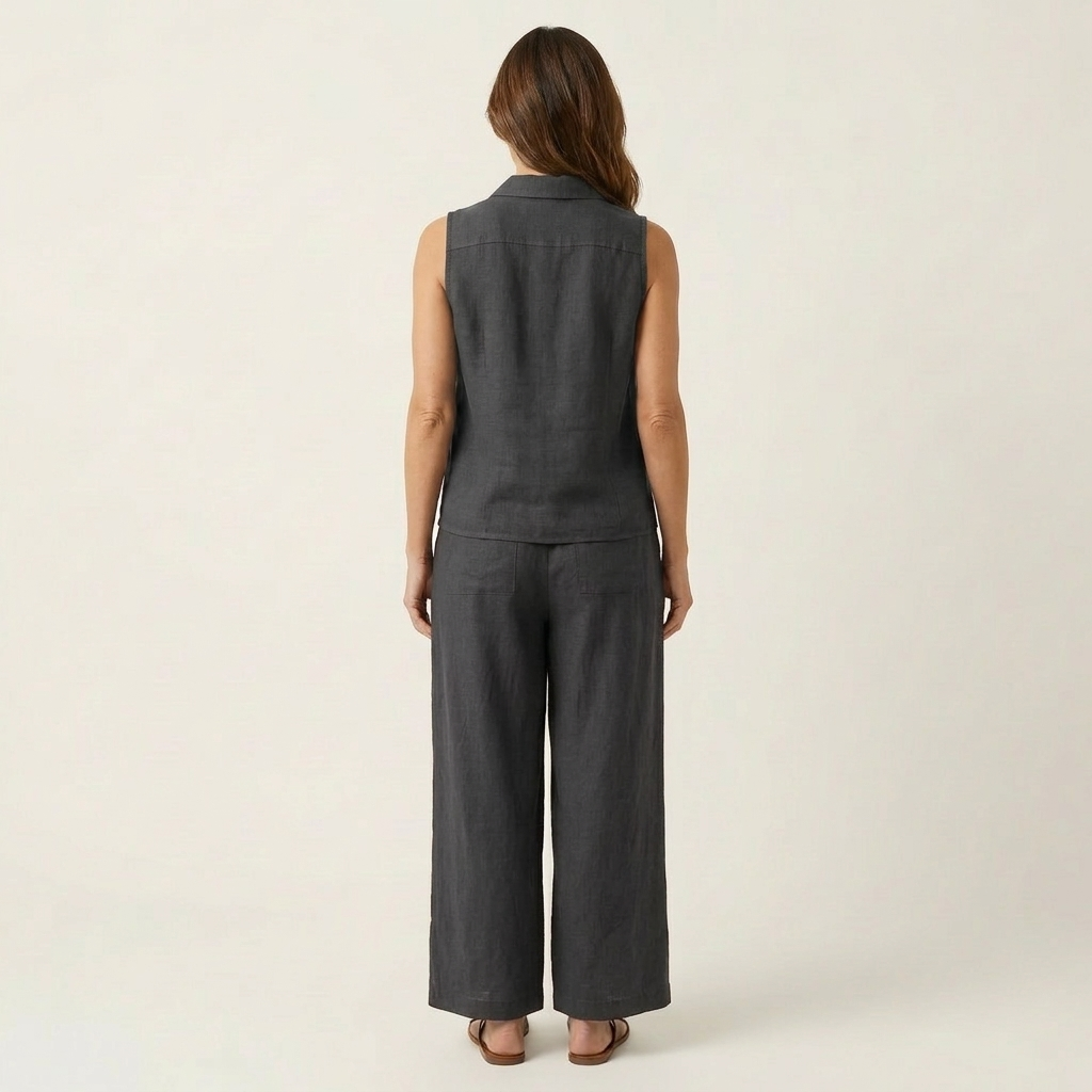 Twiila™ | Wrap-Top & Wide-Leg Set