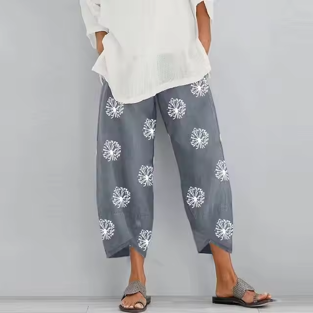 Antoinette | High Waist Wide Leg Trousers