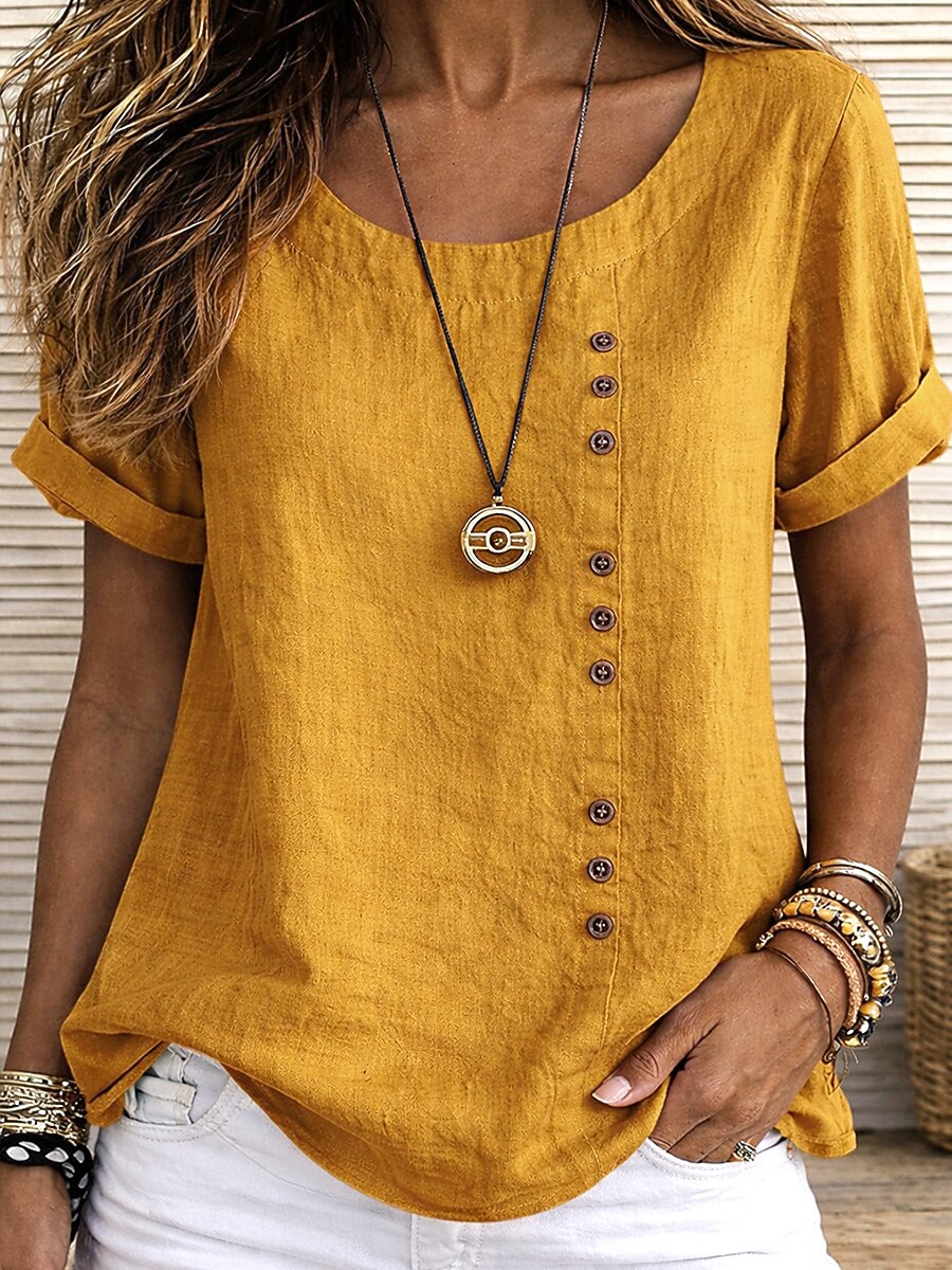 Rae | Button Blouse