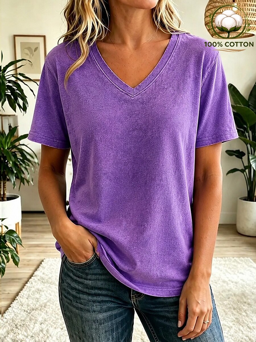 Gemma | V Neck Tee