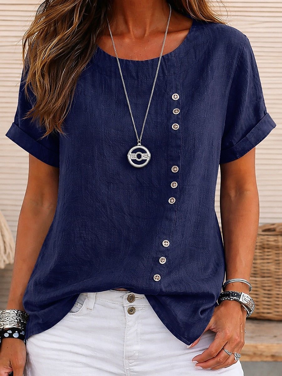 Hattie | Button Blouse