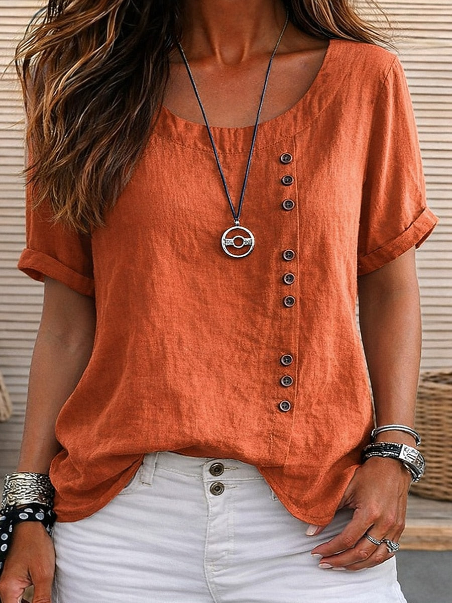 Wren | Button Top