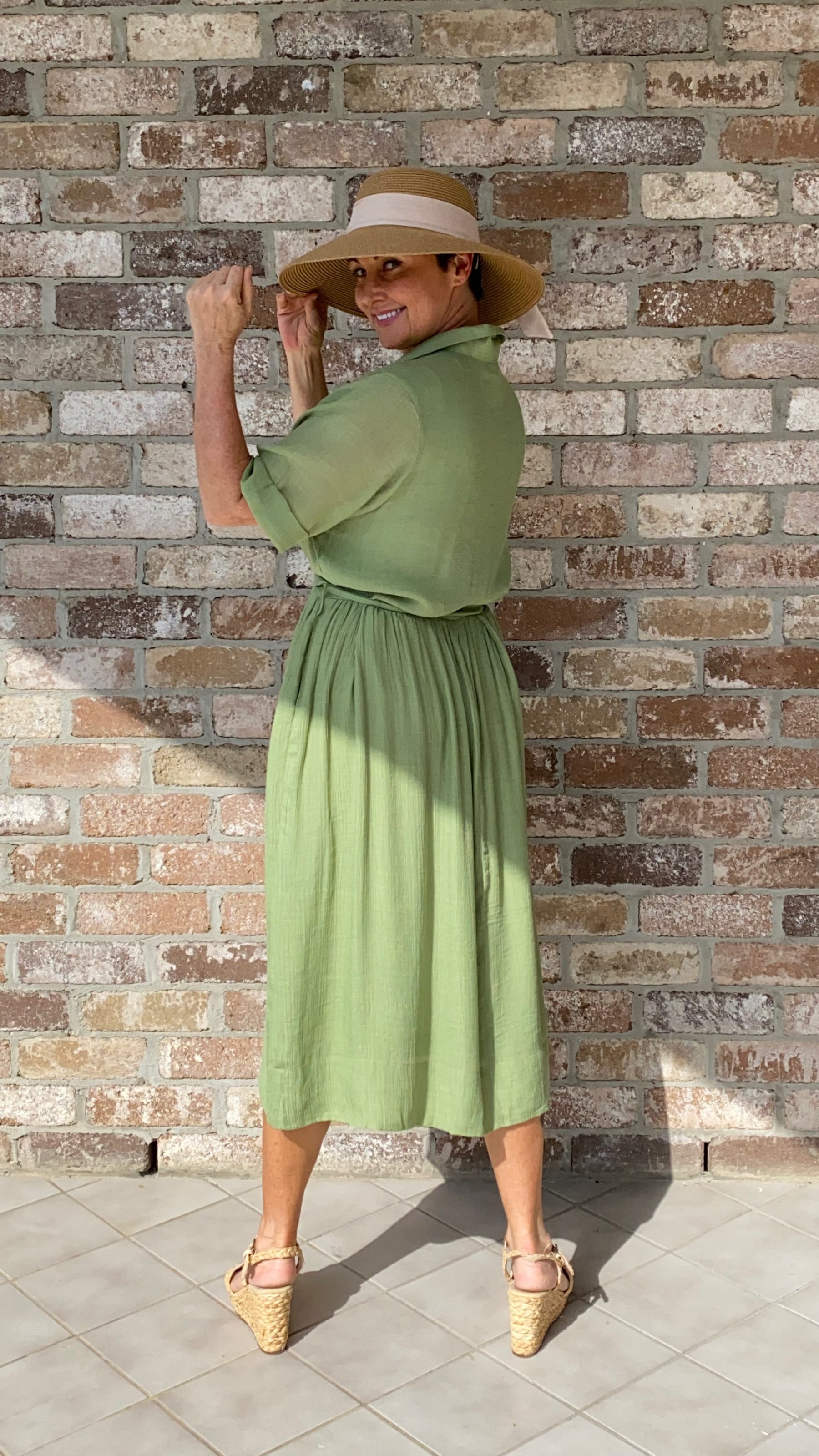 Paige | Peggy Sue Soft Midi Dress