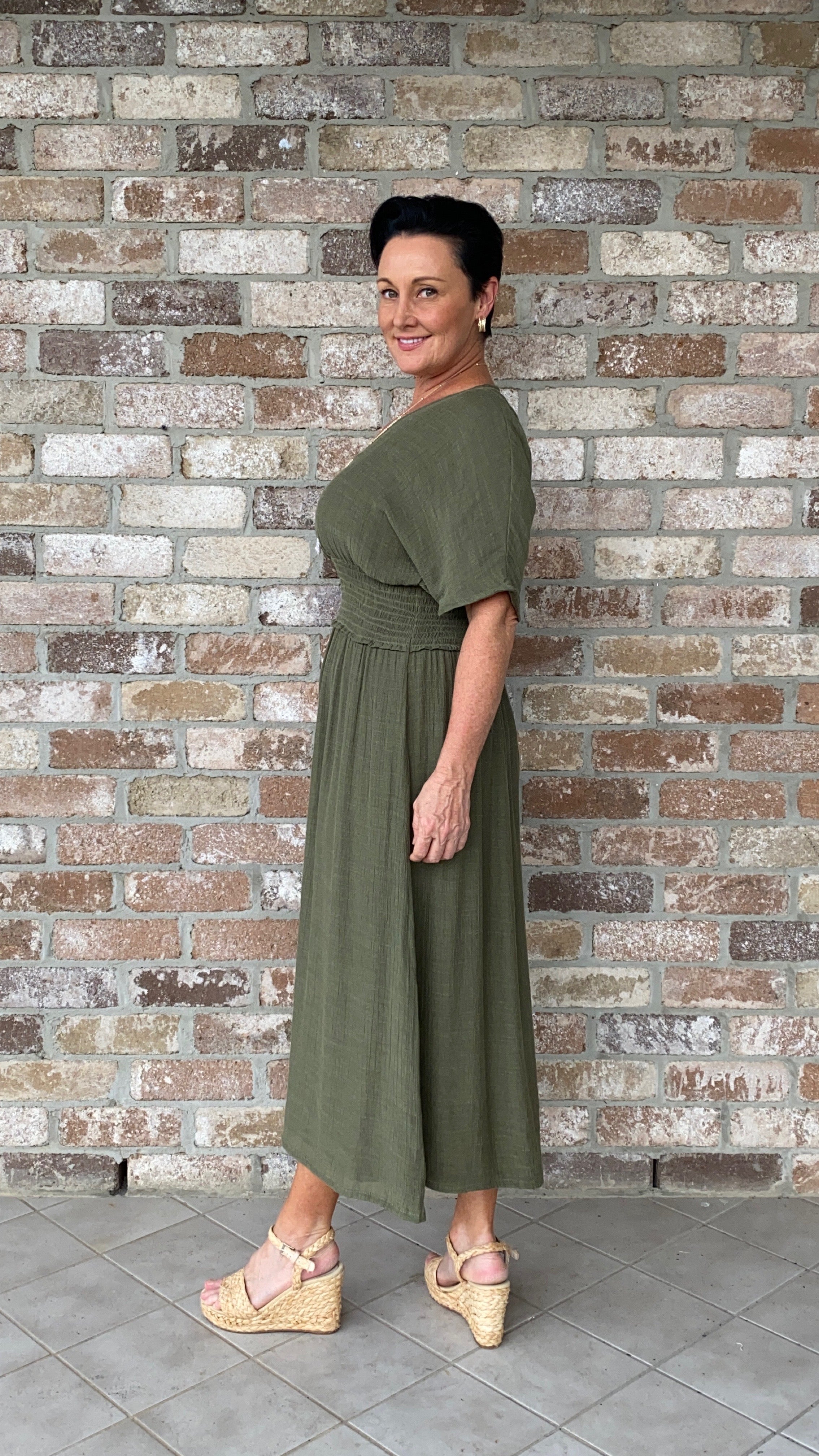 Octavia | Poppy Bamboo Wrap Dress