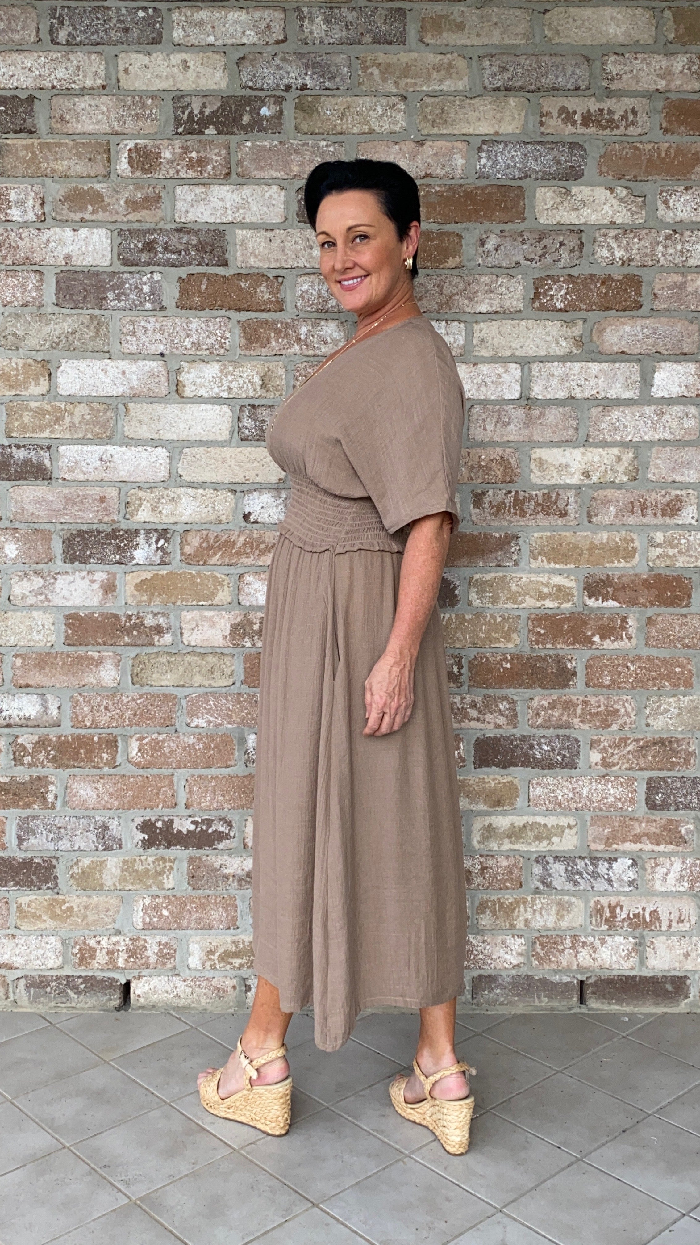 Penelope | Poppy Flowy Midi Dress