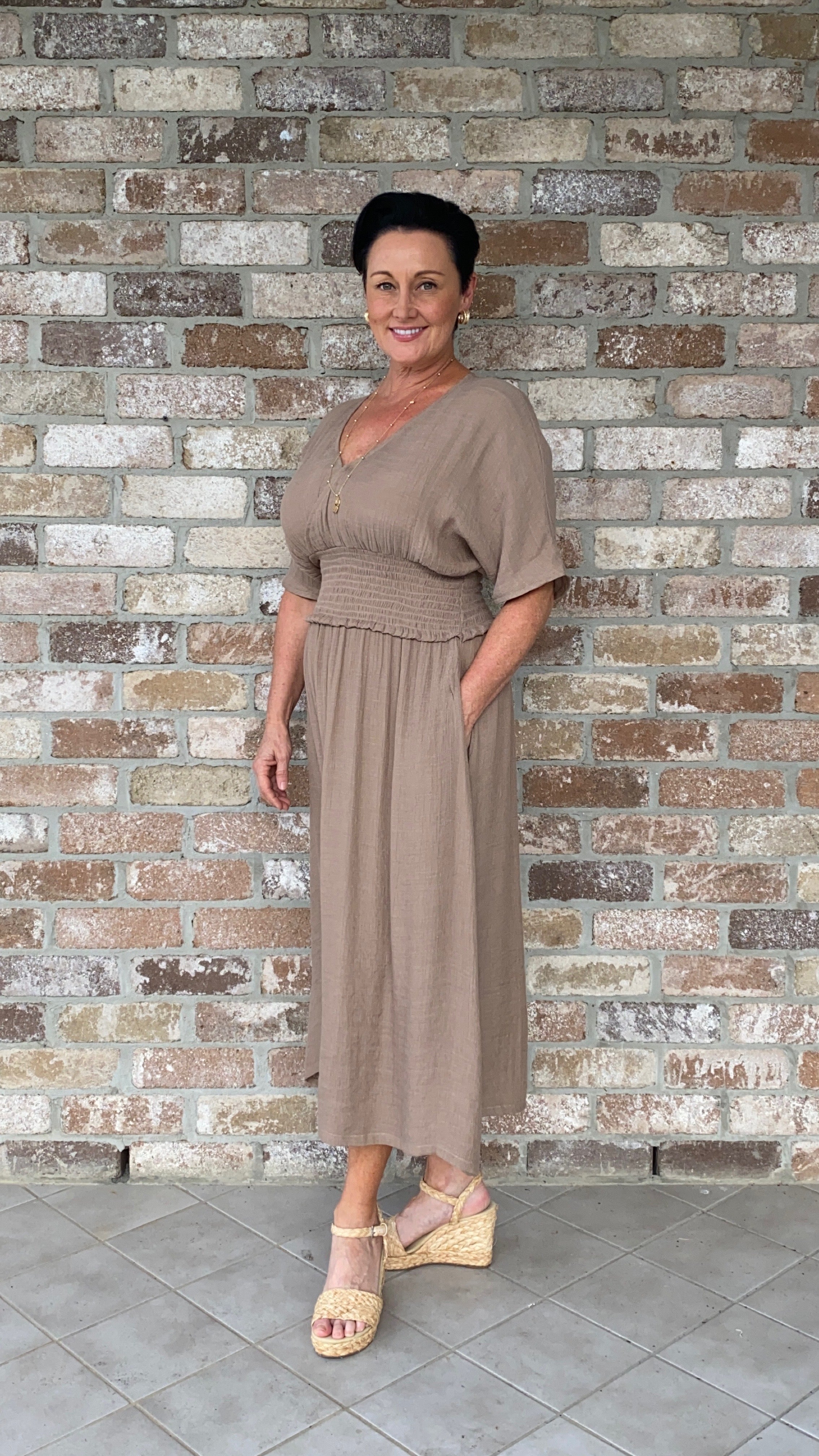 Penelope | Poppy Flowy Midi Dress