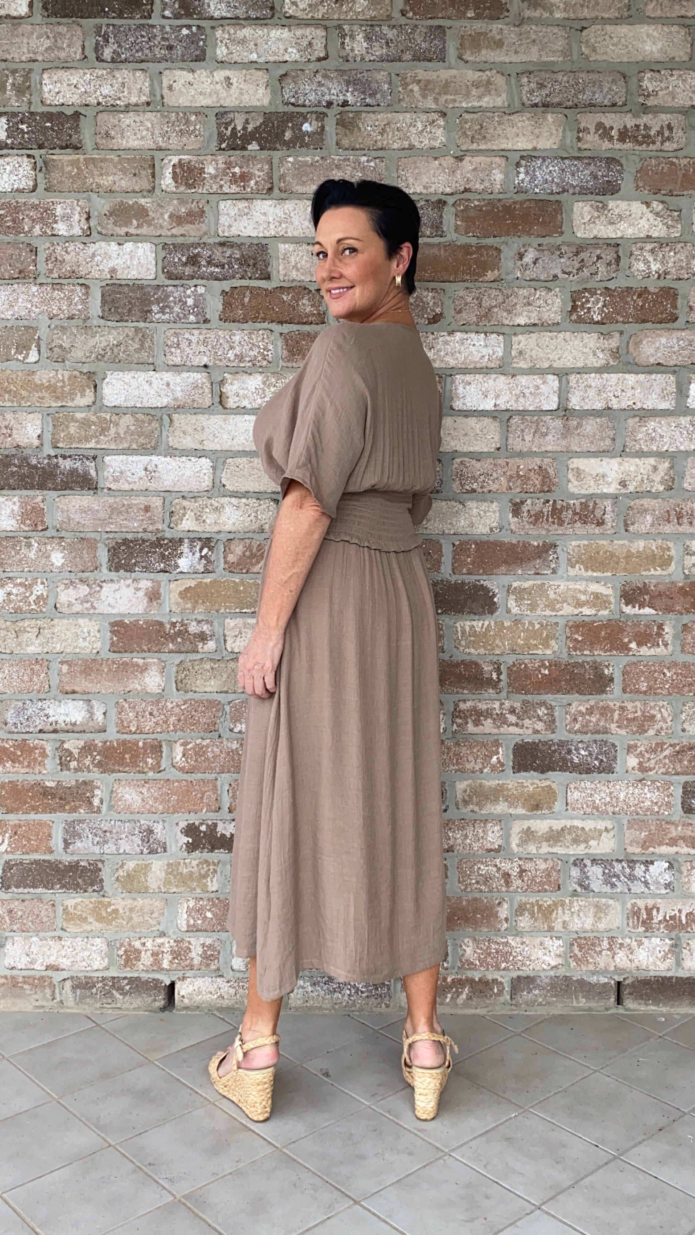 Penelope | Poppy Flowy Midi Dress