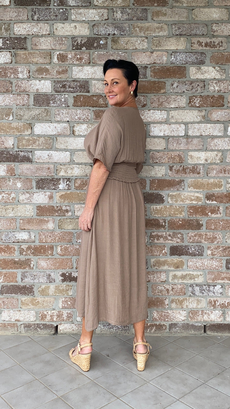Penelope | Poppy Flowy Midi Dress