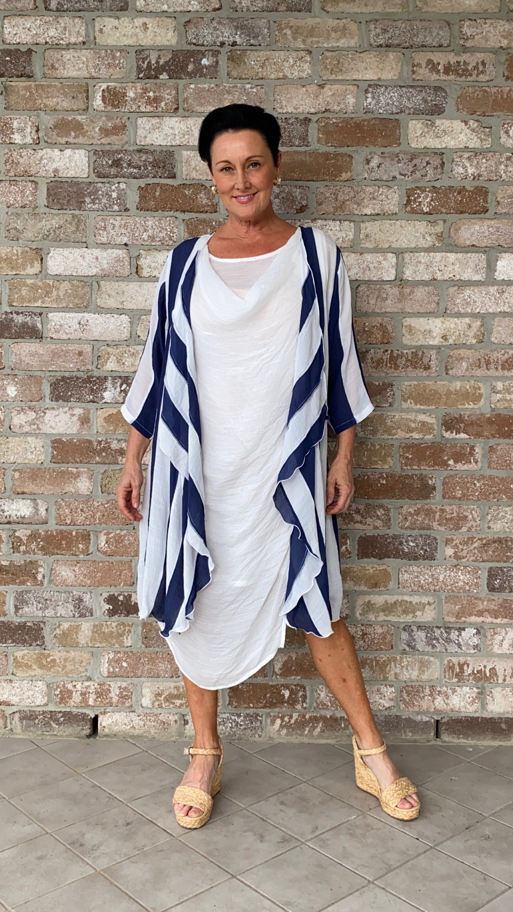 Imogen | Infinity Long Jacket Top