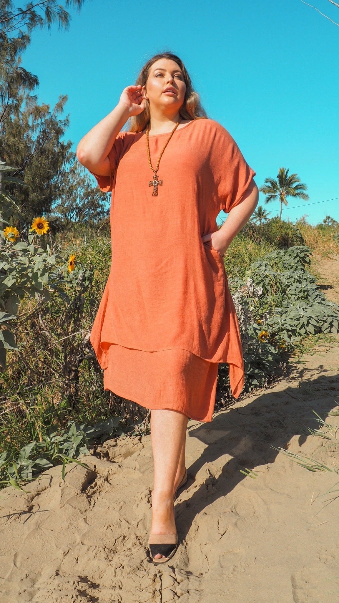 Camille | Brigitte Relaxed Maxi Dress