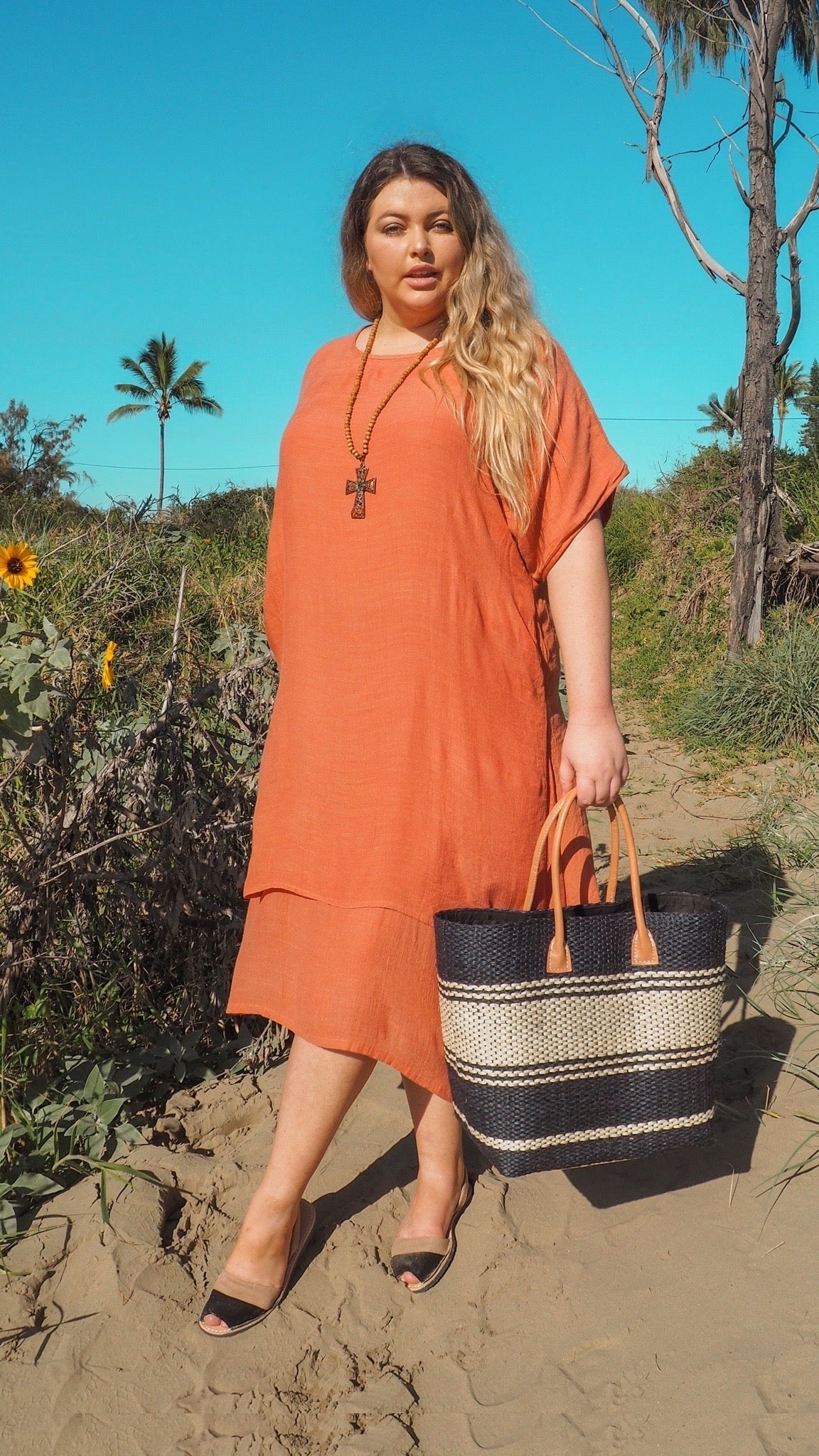 Camille | Brigitte Relaxed Maxi Dress