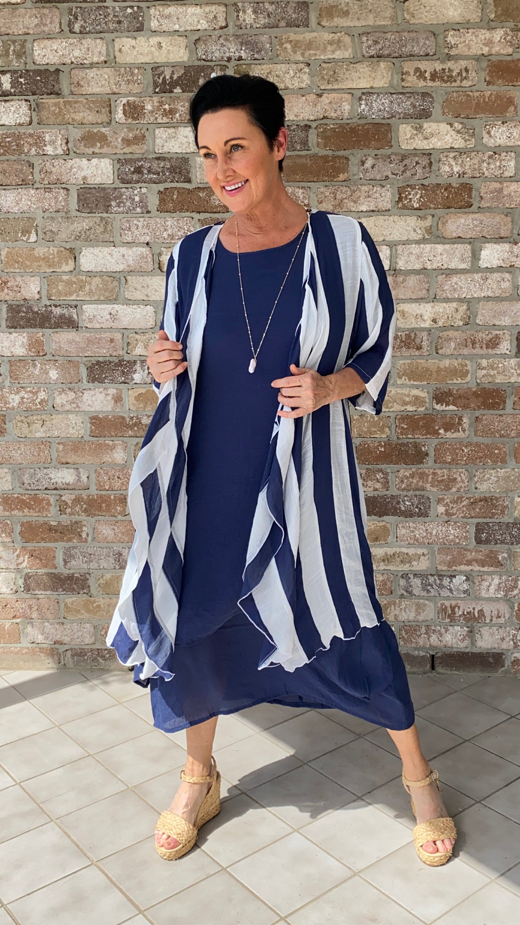 Imogen | Infinity Long Jacket Top
