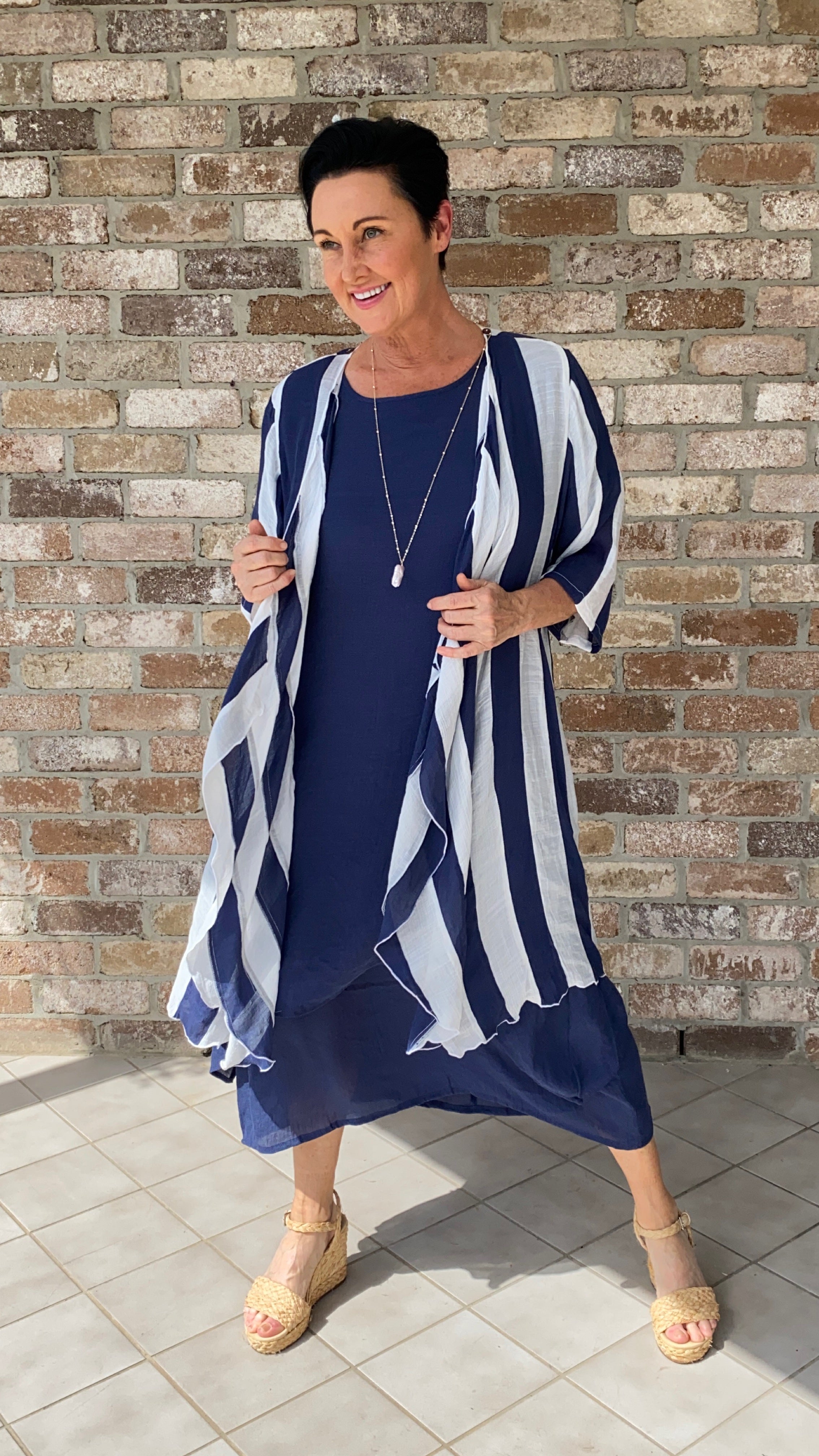 Imogen | Infinity Long Jacket Top