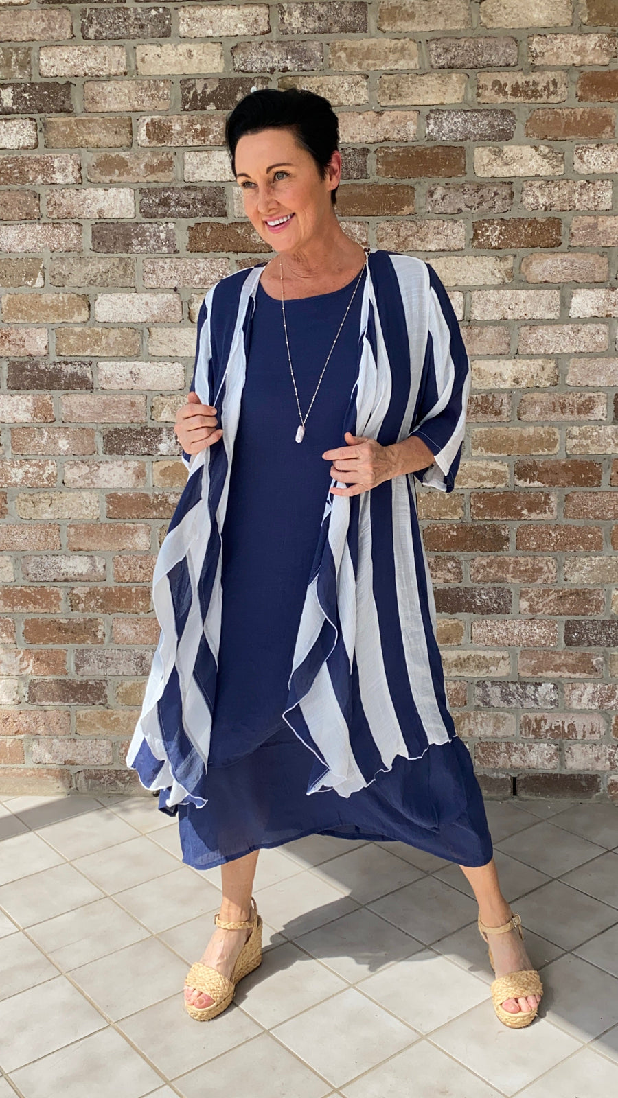 Imogen | Infinity Long Jacket Top