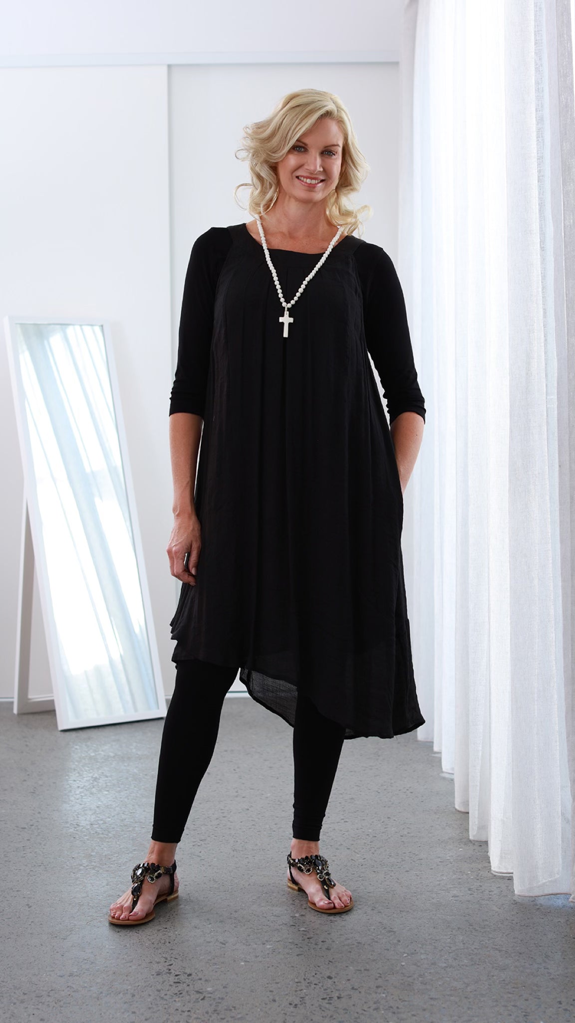 Faye | Paris Bamboo Midi Dress