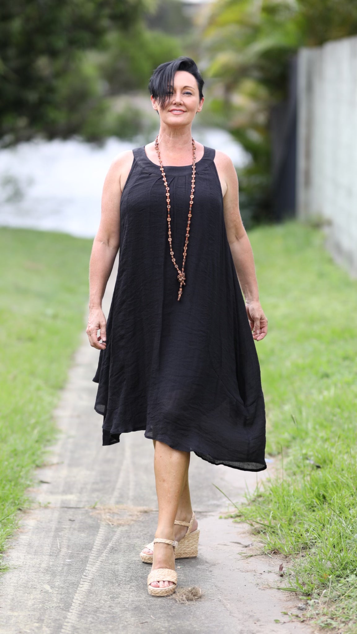 Faye | Paris Bamboo Midi Dress