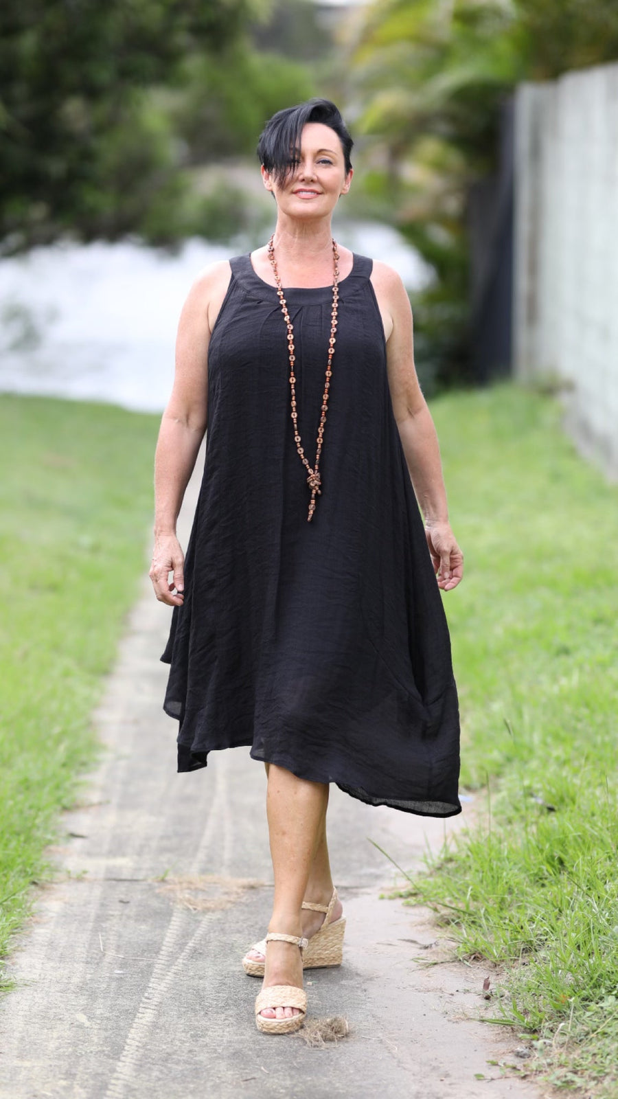 Faye | Paris Bamboo Midi Dress