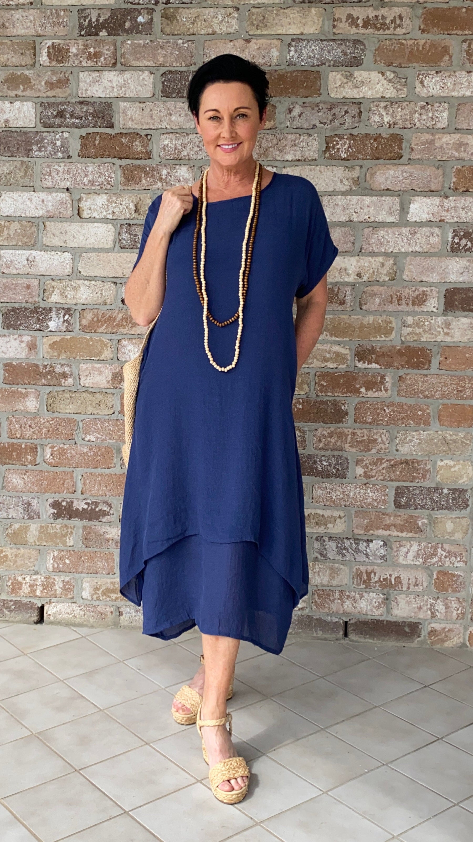Margaret | Brigitte Floral Relaxed Dress